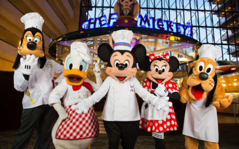 Comidas con Personajes en Disney World Orlando