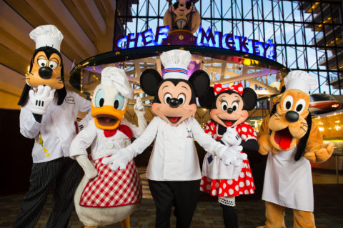 Comidas con Personajes en Disney World Orlando