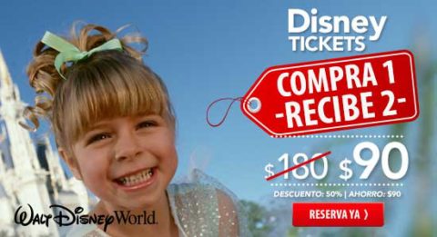 Entradas a Disneyworld Orlando