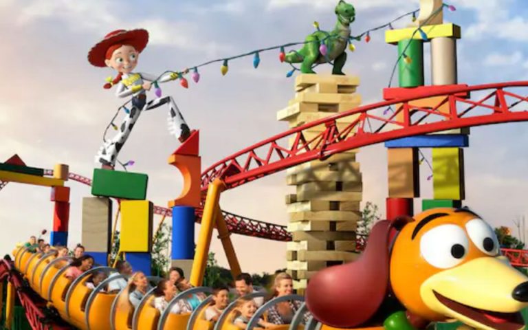 Toy Story ride en Orlando Disneyland