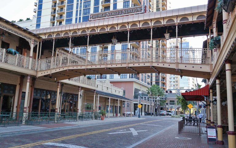 Church Street station en Orlando, FL