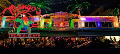 Mangos Cafe Bar en Miami Beach