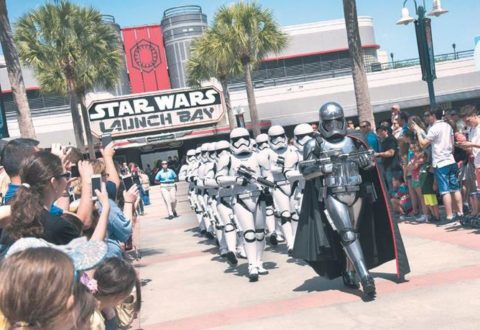 Star Wars parada en Disney