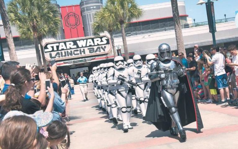 Star Wars parada en Disney