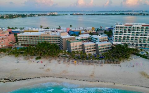 Cancun Rivieran Maya resort frente al mar con todo incluido incluye 2 adultos