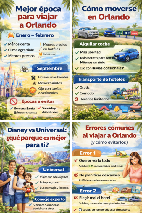 Cuántos días necesitas para visitar Orlando