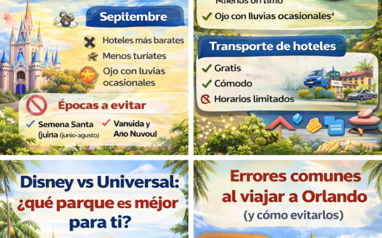 Cuántos días necesitas para visitar Orlando